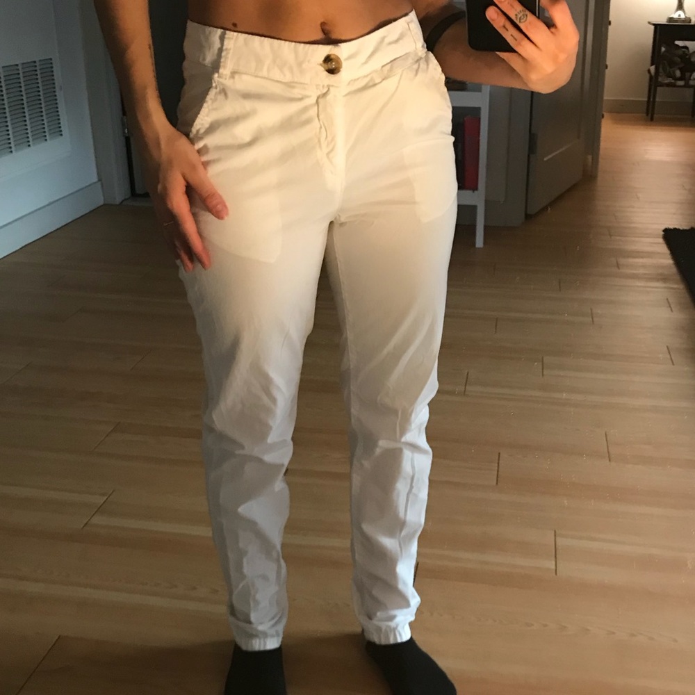 💋SOLD💋 White Topshop Trousers